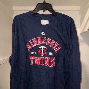 ⚾️🏟️ Minnesota Twins Marquee MLB Baseball Long Sleeve Shirt 🏟️⚾️
